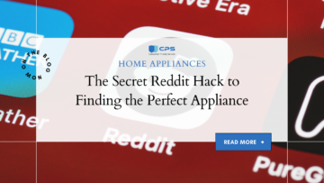 Reddit appliance research