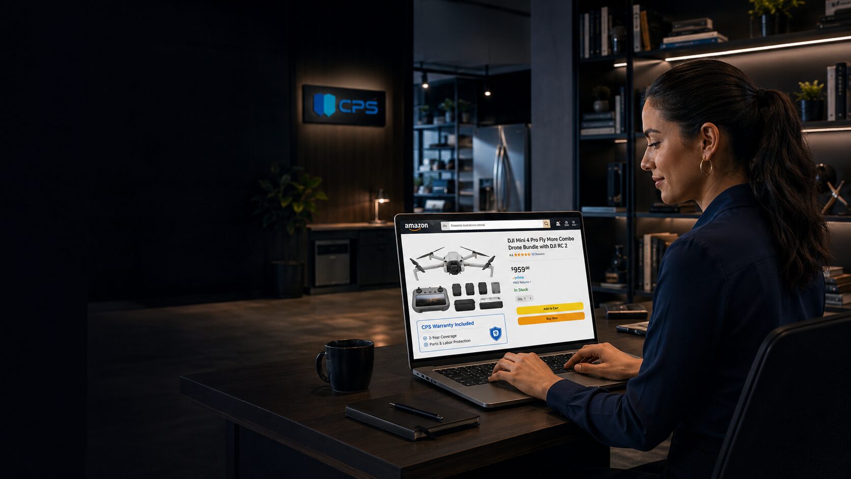 Drone product showcase